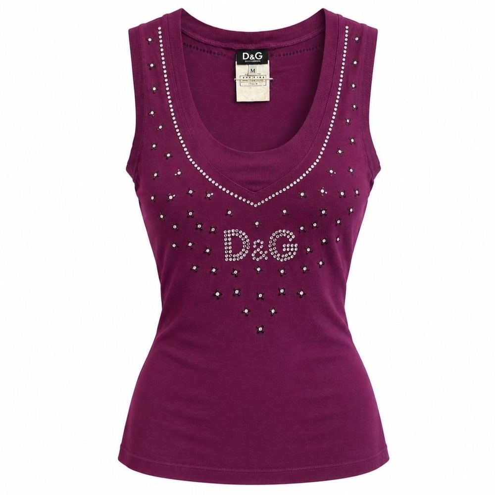 Dolce & Gabbana Vintage Lace Tank